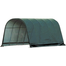 Run-In Shelter Round, 12 ft. x 20 ft. x 10 ft.